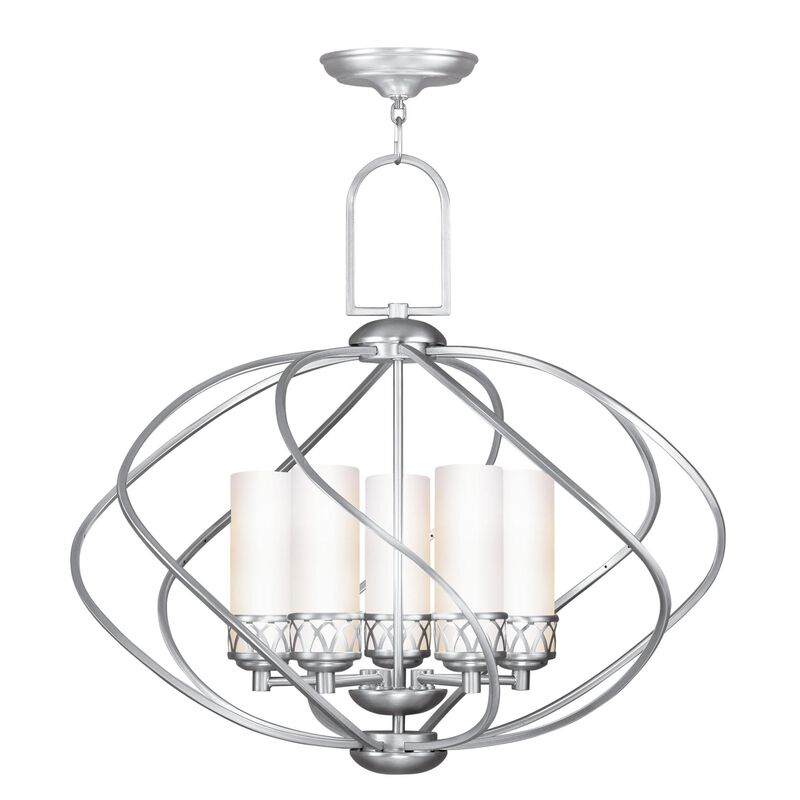 Westfield 26 Inch 5 Light Chandelier by Livex Lighting